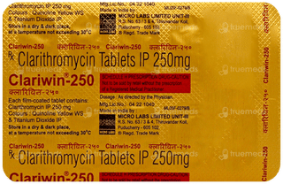 Clariwin 250 Tablet 10